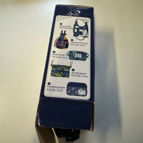 7-11 Snoopy Bag Peanuts for FDMTL  No.4 Charlie Brown