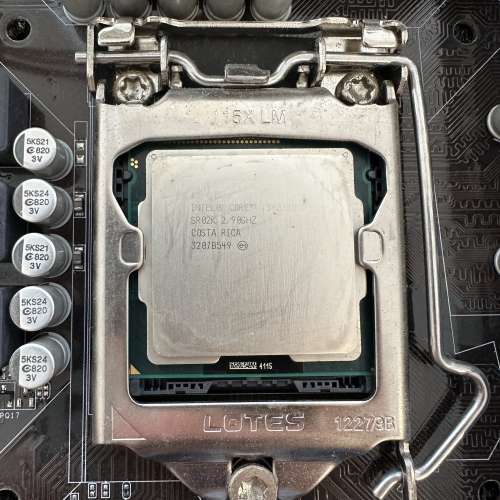 Intel i5 2310+ASUS B75細版+兩條DDR3 1600 4GB三件套(請注意內文)