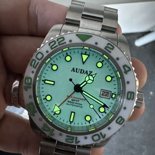 Audaz Sea Ranger GMT 自動機械錶 ADZ-3070-05 全夜光面 42mm