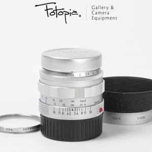 || Leica Summilux-M 50mm F1.4 - Silver / v2 / E43 with 12521G & E43 slim cut ||