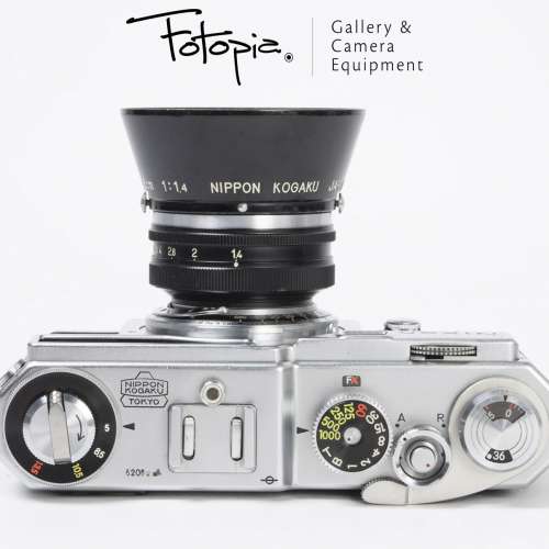 || Nippon Kogaku Nikon SP - Original / Silver with Nikkor-S.C 50mm F1.4 ||