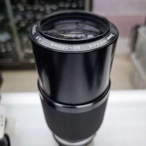 ZOOM-NIKKOR 35-105MM F3.5-4.5 95% NEW AiS MOUNT ZOOM-NIKKOR 80-200MM F4.5