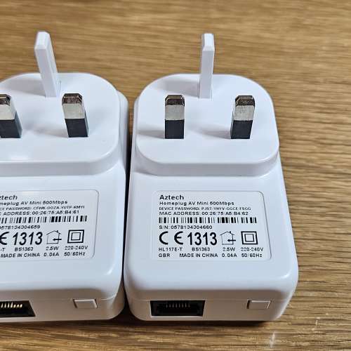 Aztech Homeplug AV Mini 500Mbps