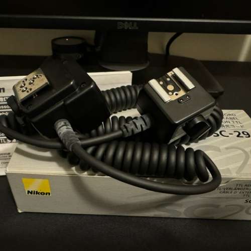 Olympus FL-CB05 熱靴閃燈連接線 / Nikon SC-29 Off-Camera AF TTL Cord 閃光燈遙...