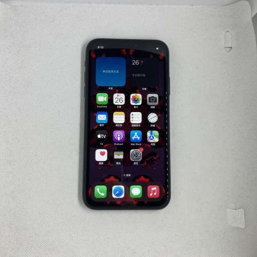 $(1) 90% iPhone XR 256GB 黑色  港行