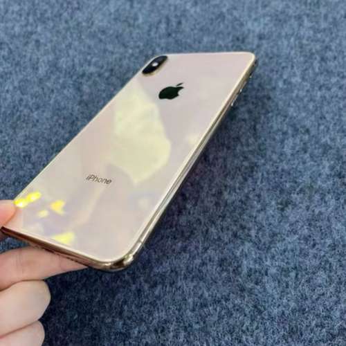 Apple iPhone XS Max 512G  金色，贈原裝case 同貼mon貼，新淨，電池效能仲100％