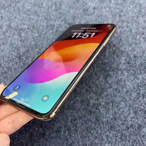 Apple iPhone XS Max 512G  金色，贈原裝case 同貼mon貼，新淨，電池效能仲100％