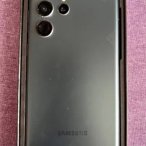 99%新 Samsung 三星S22 Ultra 12+ 256GB  綠色行貨