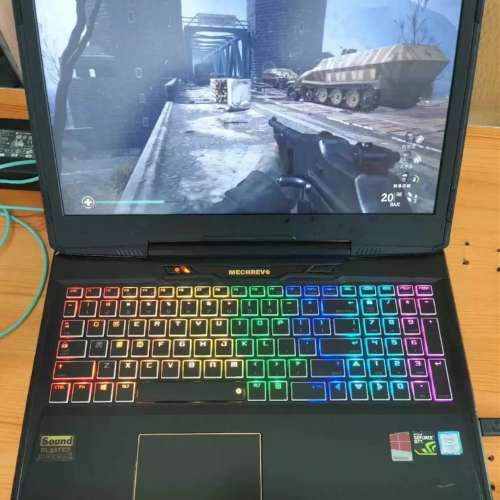 Intel® Core™ i7-7700 高階電競RGB手提電腦，4G獨立顯卡，16G DDR4，Samsung 870...