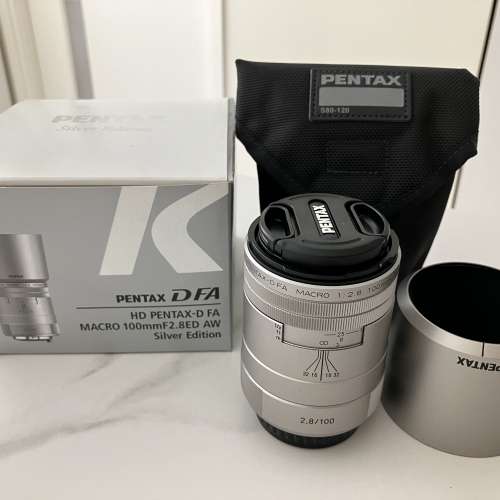 Pentax HD FA D 100mm F2.8 Macro ED AW 最新現行版