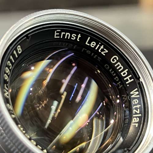 Leica summicron 50mm f2 ltm v1 collapsible lens