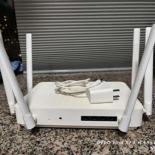 $130 紅米 ax6 router (1 wan 1000m + 3 LAN 1000m) 接近9成新連原裝2腳火