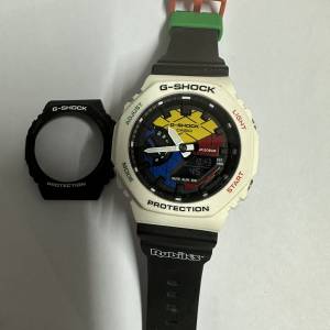 G-SHOCK GAE-2100RC 指針數碼手錶