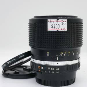 99% New Nikon 36-72mm F3.5 手動鏡頭, 深水埗門市可購買