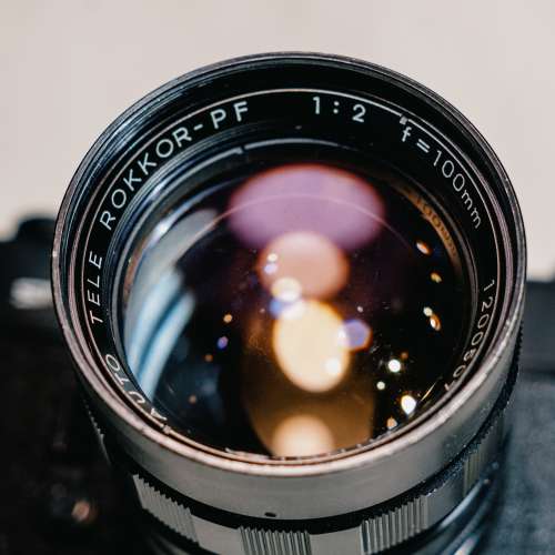 Minolta AUTO 100mm F2