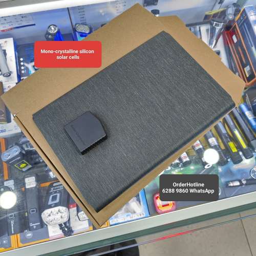 可摺疊太陽能板 PD / USB-A 輸出。Foldable Solar panels. PD Fast Charge output