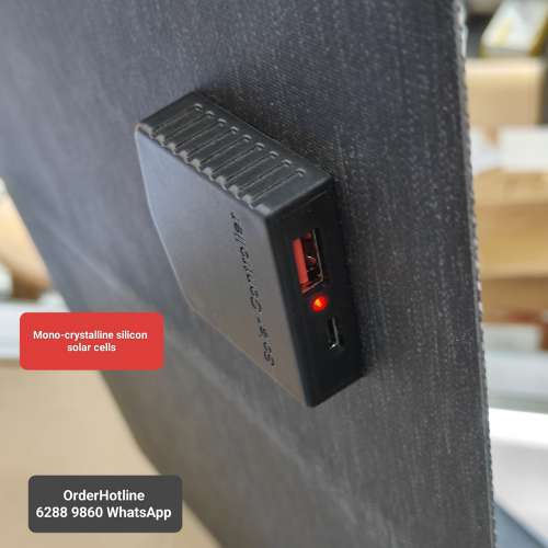 可摺疊太陽能板 PD / USB-A 輸出。Foldable Solar panels. PD Fast Charge output