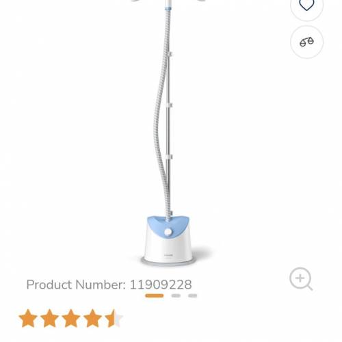 直立式蒸氣掛熨機 Philips Easy Touch