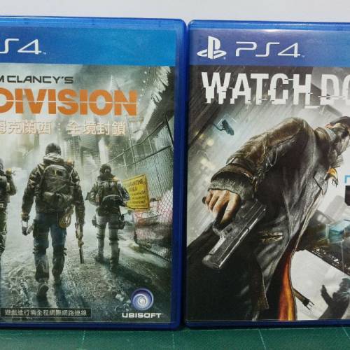 ps4 game 4 隻 全境封鎖
看門狗
地球防衛軍 4.1 destiny