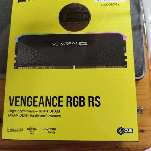Corsair Vengeance Rgb Rs DDR4 3600Mhz 2x16GB