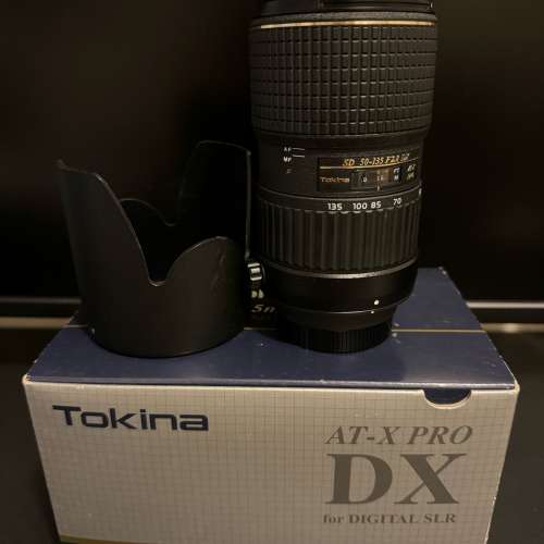 Tokina 50-135mm F2.8 AT-X PRO DX / Nikon 180mm F2.8  AIS ED (Like New)