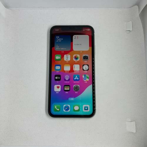 $(1) 95% iPhone XR 128GB 白色  港行 淨機