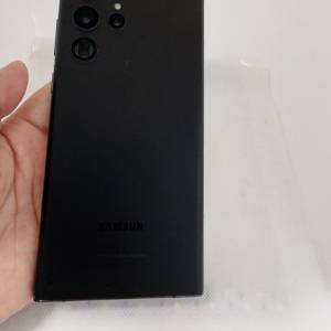 9成新三星 Samsung S22 ultra 12gb+256gb 黑色，有小黑點，韓國水貨，單卡 (Englis...