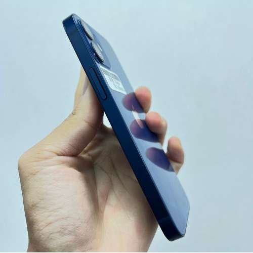 (荃灣實體店，超抵12mini😍)Apple Iphone 12 mini 藍 100電 128gb🔥