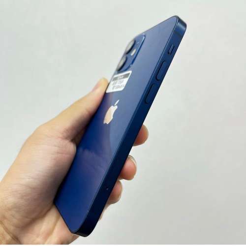 (荃灣實體店，超抵12mini😍)Apple Iphone 12 mini 藍 100電 128gb🔥