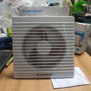 全新 金羚 8吋 厨房厠所玻璃窗抽氣扇 Ventilation fan 8 inches diameter 排風扇8寸...