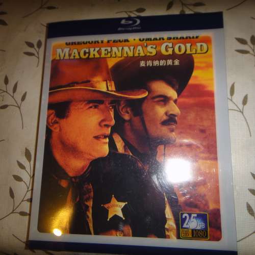藍光碟 麥肯納的黃金  墓碑鎮
