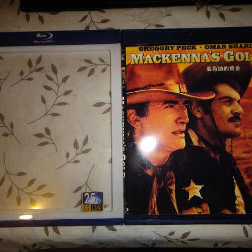 藍光碟 麥肯納的黃金  墓碑鎮