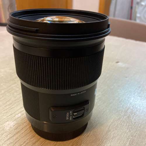 Sigma 50mm f/1.4 ART EF mount cover GFX
