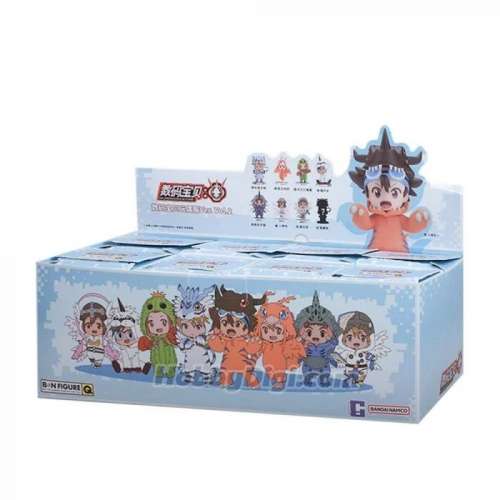 原盒8款 數碼暴龍 digimon adventure 盲盒 玩偶服 第二彈 八神太一 石田大和 武之內...