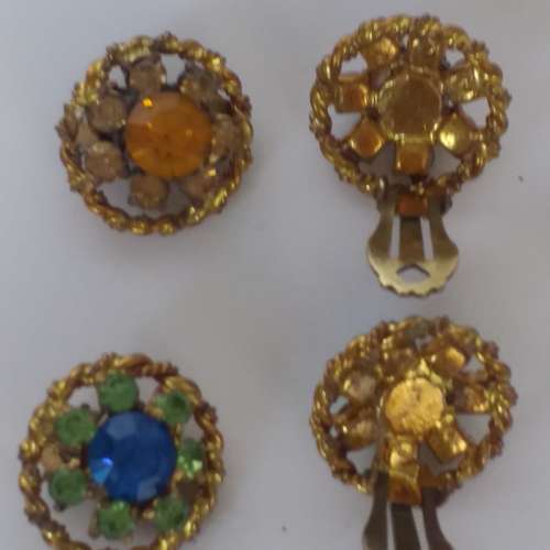 一手六對 古舊奧國耳環存 貨, 共售200元，no.C3.8.24