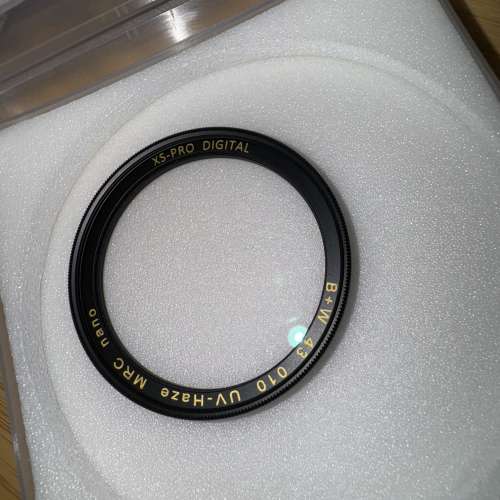 B+W UV-Haze MRC nano 43mm UV filter