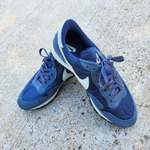 Nike 復刻版波鞋(藍色/US8)