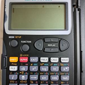 casio fx-5800p計數機連過機綫