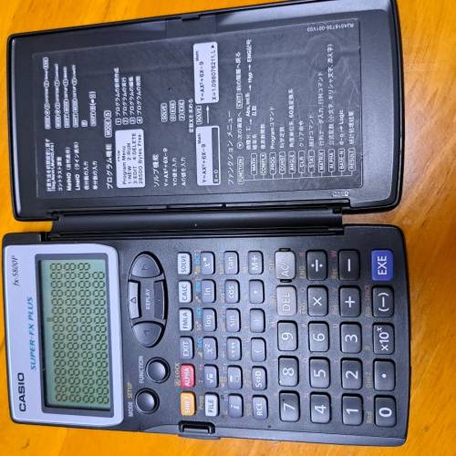casio fx-5800p計數機連過機綫