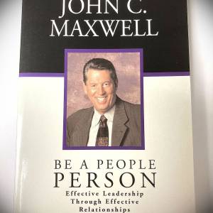 书籍(增值书/兴趣书/参考书/教科书/课外书) BE A PEOPLE PERSON, JOHN C. MAXWELL
