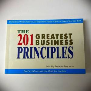 书名: THE 201 GREATEST BUSINESS PRINCIPLES;