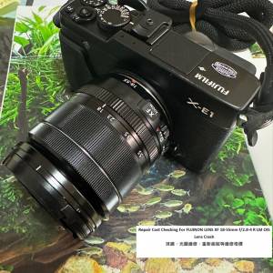 Repair Cost Checking For FUJINON LENS XF 18-55mm f/2.8-4 R LM OIS Lens Crash 抹...