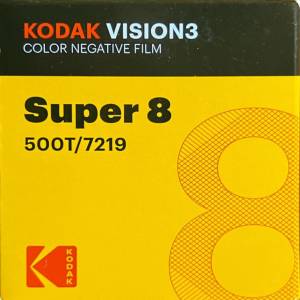 *NEW In Stock 新片現貨* Kodak Vision3 Super 8 500T/7219 Color Negative Film