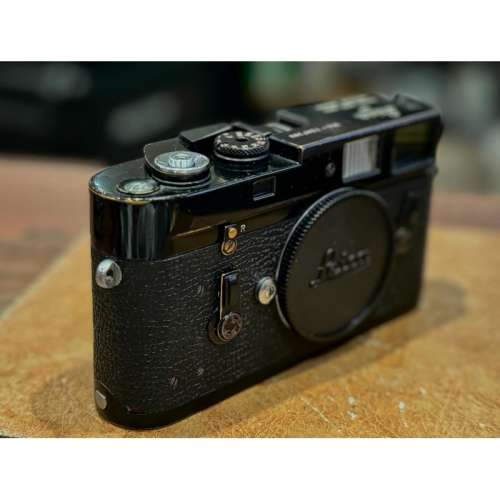 Original Black Paint Leica M4 Rangefinder Film Camera