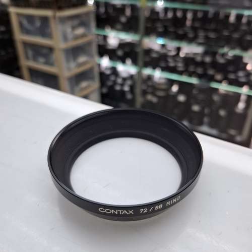 CONTAX 67/86 RING + METAL HOOD 4 LIKE NEW  CONTAX 72/86 METAL RING HOOD LIKE NEW