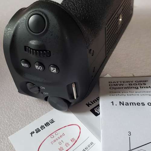 100% 新Panasonic lumix G9 Grip DMW-BGG9