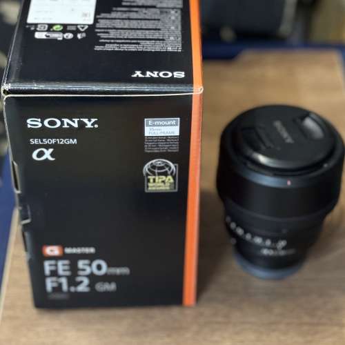 Sony 50 1.2 gm , 50f12gm 有盒有單