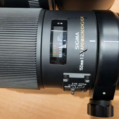 Sigma 150mm 12.8 apo macro dg hsm nikon