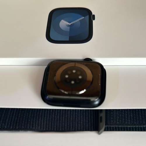 Apple watch s9 45mm GPS 黑色, 極新淨, 冇花, 有Apple care 保養去到明年年底, 有...