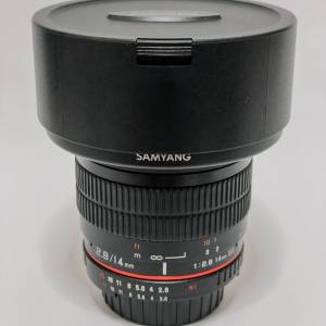 Samyang 14mm f/2.8 ED AS IF UMC Lens for Nikon F